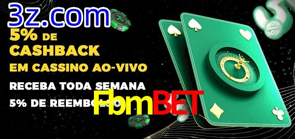 Promoções do cassino ao Vivo Fbmbet